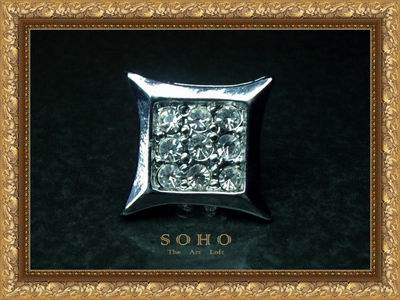 Мужская серьга - гвоздик "Infant" by SOHO. The Art Loft