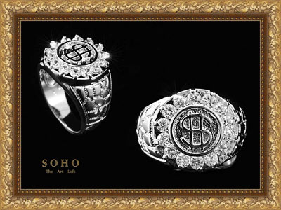 Мужское кольцо "SOHO Infinity"