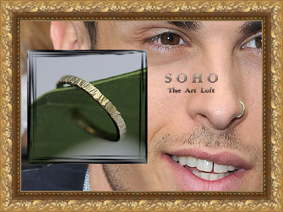 Мужская серьга - зажим для носа "SOHO Touch"