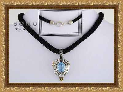 Мужское ожерелье - шнур с кулоном "SOHO Desire"