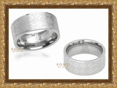 Мужское кольцо с бриллиантом Russell Simmons