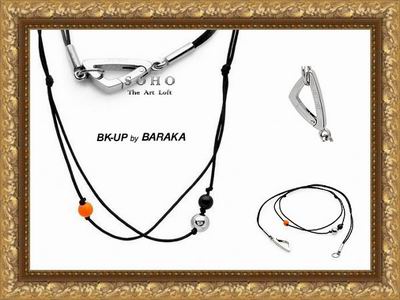 Мужское ожерелье - шнур "BK_UP" by BARAKA