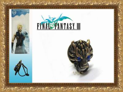Мужская клипса "Final Fantasy III"