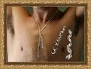 Мужское ожерелье с кулонами "Identity"