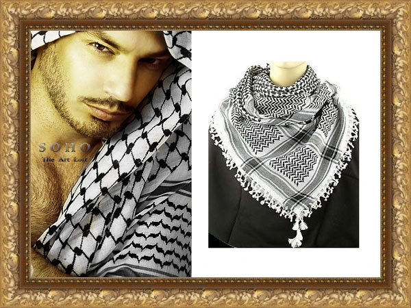 арабский шарф мужской